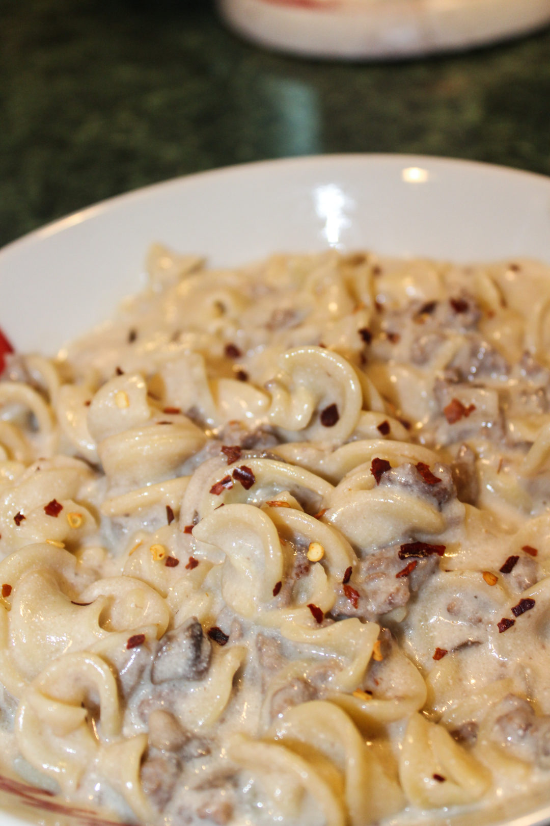 Electric Pressure Cooker Beef Stroganoff - In The Kitchen With April